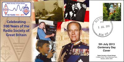 RSGB Centenary Day Cover