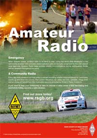 Emergency & Community Radio Poster
